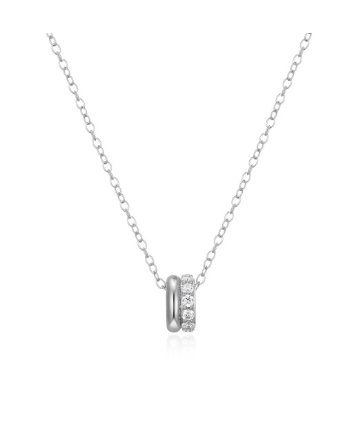 Elle Goddess Sterling Silver Tube Necklace livraison gratuite