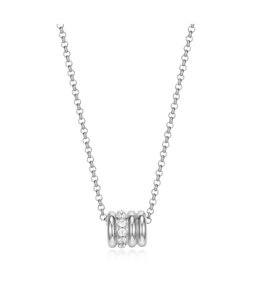 Elle Goddess Sterling Silver Tube Necklace shop