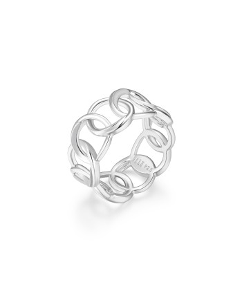 Elle Sterling Silver Swirl Ring acheter en ligne