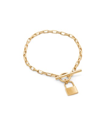 Yellow Gold Toggle Lock Bracelet le concept de la Pate a emporter 