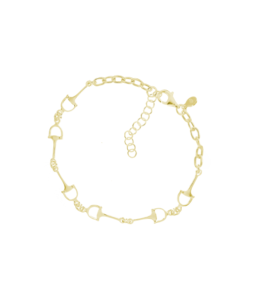 Casablanca Gold Plated Horse Bit Bracelet acheter en ligne