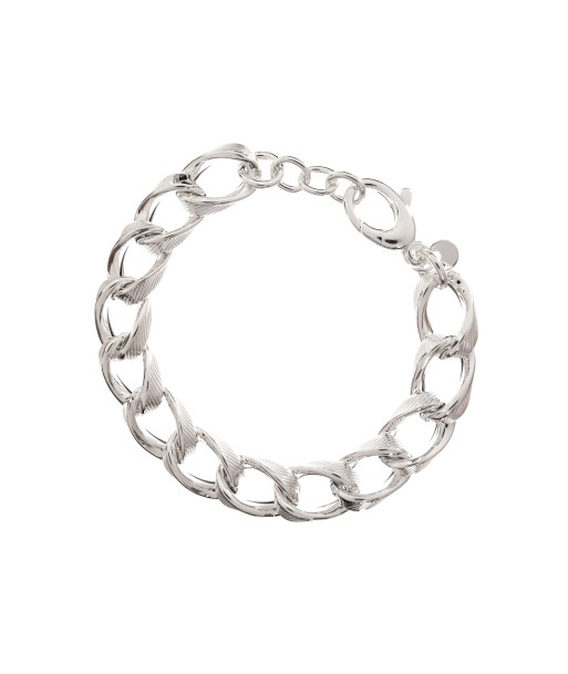 Casablanca Sterling Silver Large Link Bracelet pas cher 