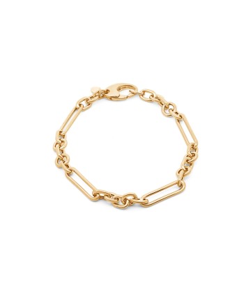 Yellow Gold Paperclip Bracelet livraison gratuite