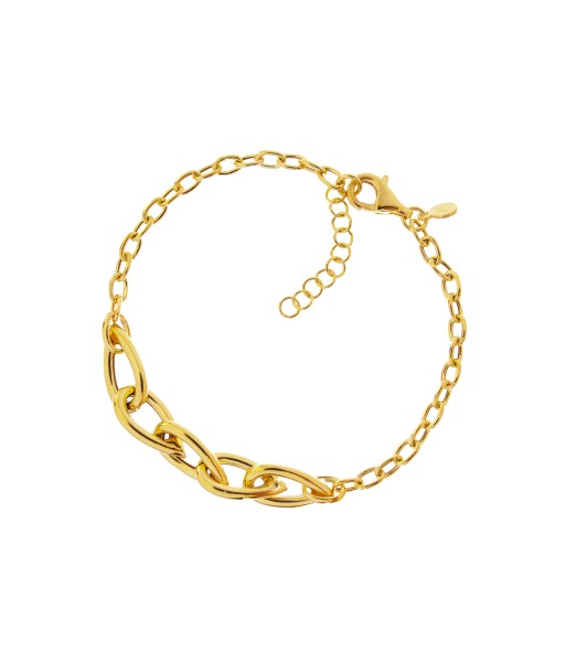 Casablanca Gold Plated Sterling Silver Link Bracelet france