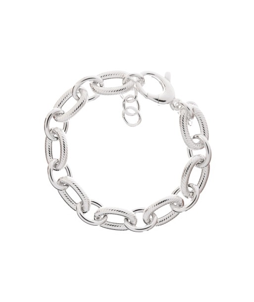 Casablanca Sterling Silver Oval Link Bracelet l'évolution des habitudes 