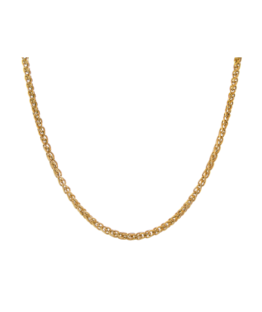 Casablanca Gold-Plated Rope Chain Sterling Silver Necklace Vous souhaitez 