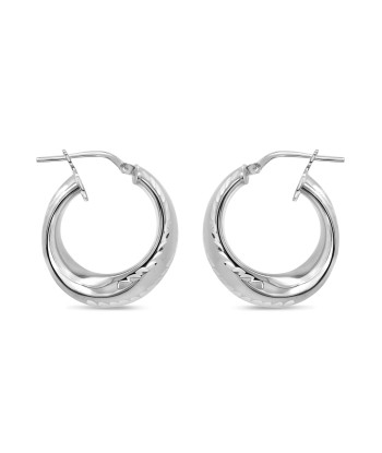 Casablanca Silver Twist Earrings de technologie