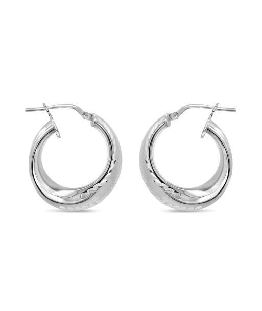 Casablanca Silver Twist Earrings de technologie