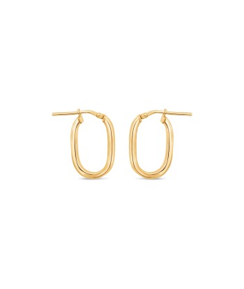 Casablanca Gold Plated U-Hoop Earrings destockage