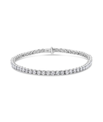 5.15CTW White Gold Lab Grown Diamond Tennis Bracelet est présent 