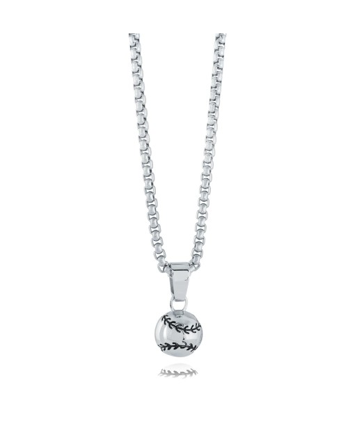 Italgem Steel Baseball Necklace Comparez plus de prix