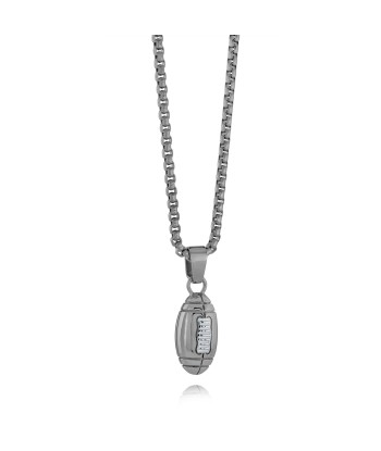 Italgem Stainless Steel Football Necklace une grave pollution 