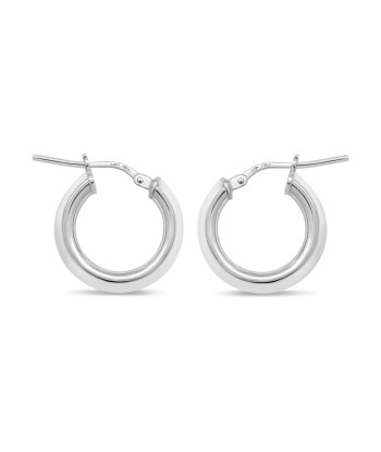 Sterling Silver Small Hoop Earrings Amélioration de cerveau avec