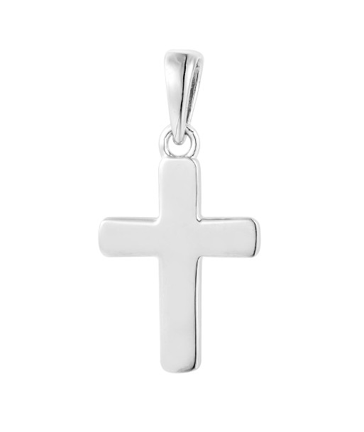 Casablanca Sterling Silver Petite Cross Necklace des créatures d'habitude