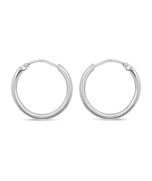 Sterling Silver Small Hoop Earrings Le MVP de beaucoup