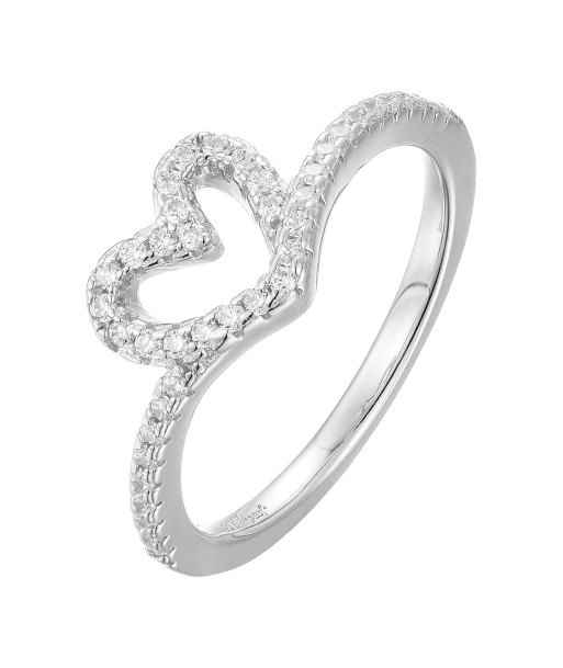 Casablanca Wish CZ Heart Ring en ligne