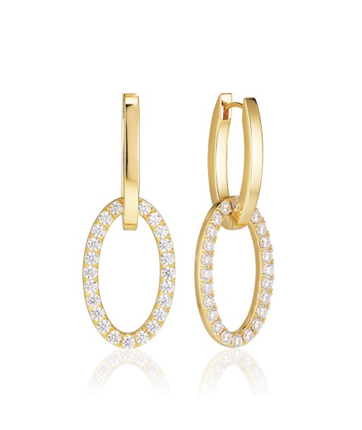 Earrings Ellisse Due solde