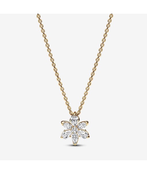 FINAL SALE - Pandora Gold Plated CZ Herbarium Necklace Venez acheter