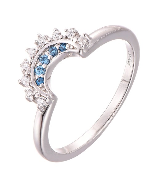 Casablanca Sterling Silver Blue Moon Ring votre