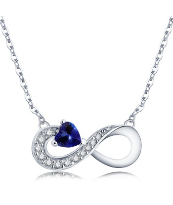 Casablanca Sterling Silver & Sapphire Infinity Necklace Découvrez la collection