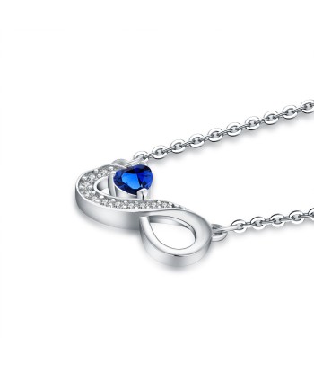 Casablanca Sterling Silver & Sapphire Infinity Necklace Découvrez la collection