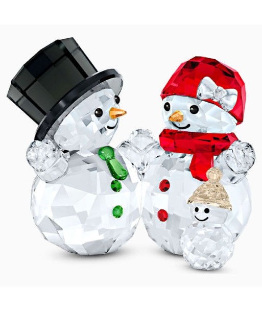 Swarovski Snowman Family Figurine offre 