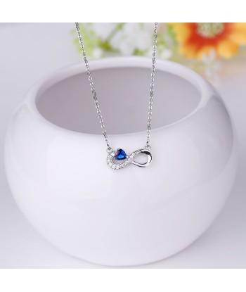 Casablanca Sterling Silver & Sapphire Infinity Necklace Découvrez la collection