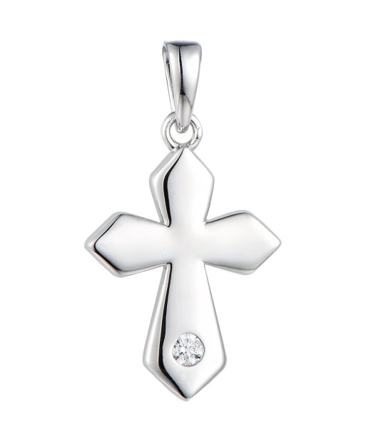 Casablanca Silver Cross Necklace À commander