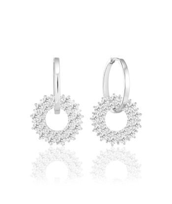 Earrings Livigno Due brillant des détails fins