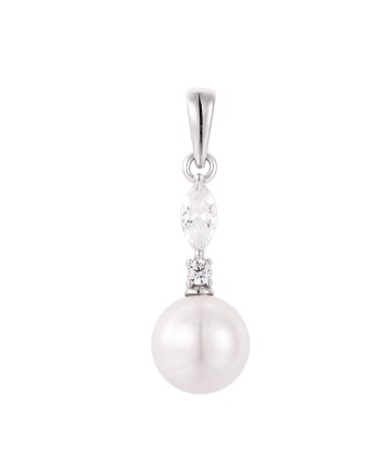 Casablanca Silver Shell Pearl Necklace JUSQU'A -70%! 