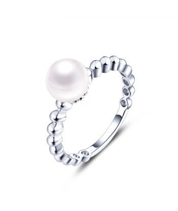 Casablanca Silver Beaded Pearl Ring ouvre sa boutique