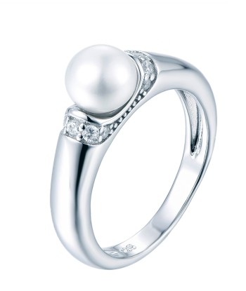 Casablanca Silver Round Pearl Ring commande en ligne