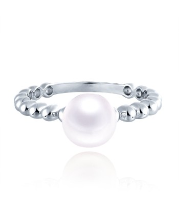 Casablanca Silver Beaded Pearl Ring ouvre sa boutique