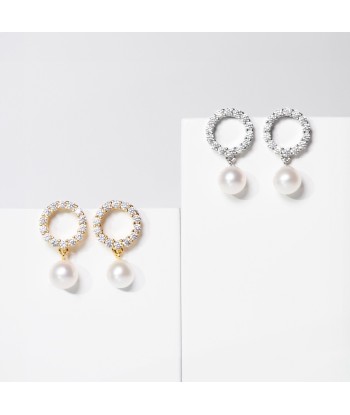 Earrings Biella Perla Uno Par le système avancé 