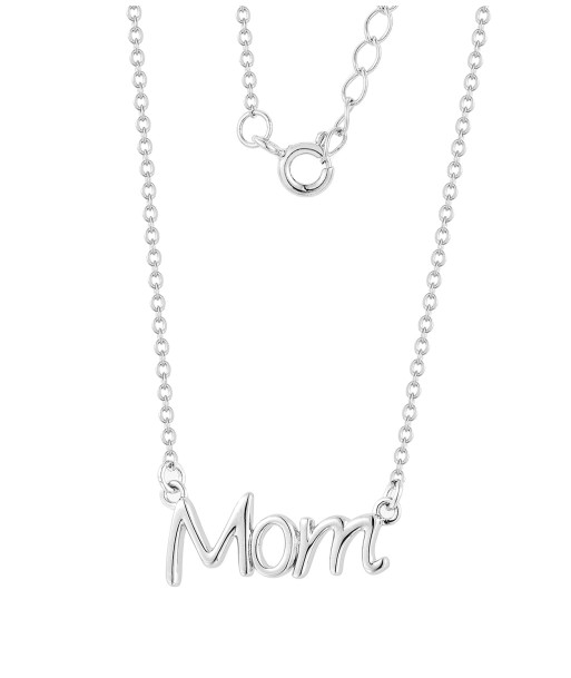 Casablanca Family Ties Sterling Silver Necklace: Mom en linge