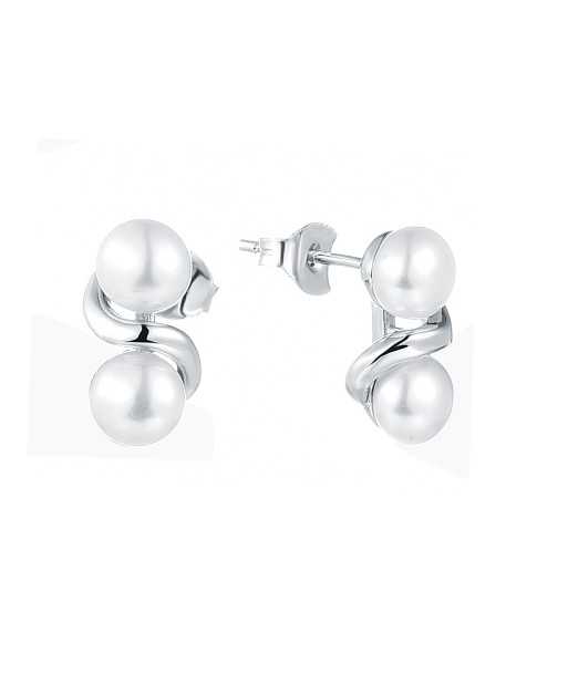 Casablanca Sterling Silver Pearl Earrings 50% de réduction en Octobre 2024