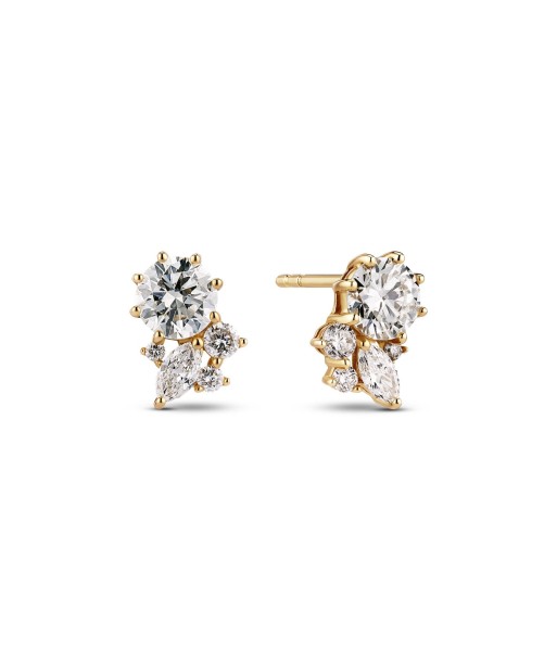 Earrings Lovere - with lab-grown diamonds Livraison rapide