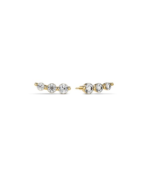 Earrings Tiara Piccolo - with lab-grown diamonds de votre