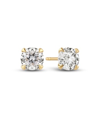 Solitaire earrings Venice - with lab-grown diamonds en ligne des produits 