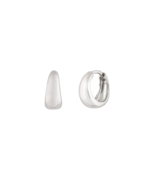 Mini Bold Hoops - Silver Jusqu'à 80% De Réduction