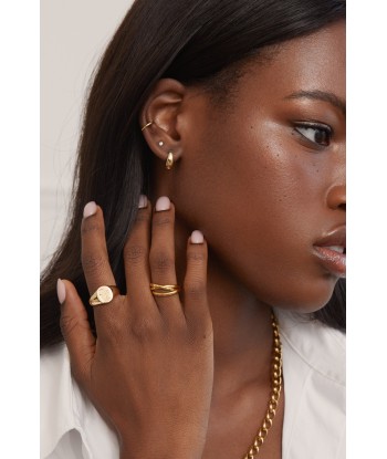 Mini Bold Hoops - Gold Vermeil Les magasins à Paris et en Île-de-France