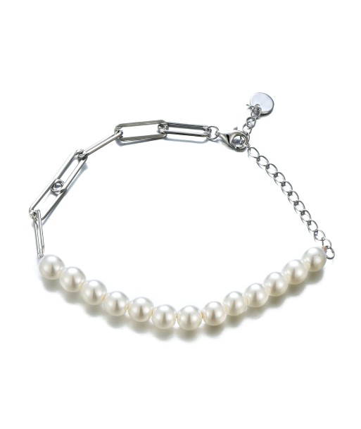 Casablanca Silver & Pearl Bracelet Pour