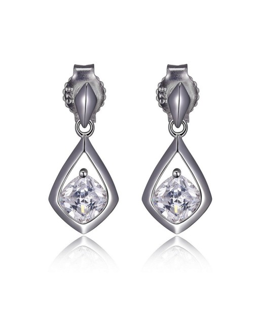 Elle Sterling Silver Promise Drop Earrings s'inspire de l'anatomie humaine