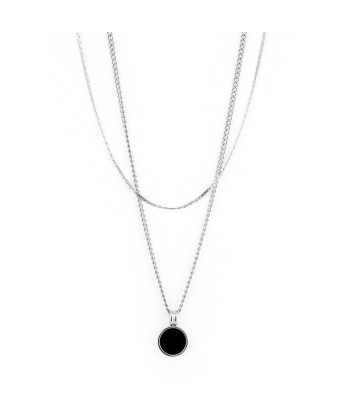 Billie Necklace - Silver en linge