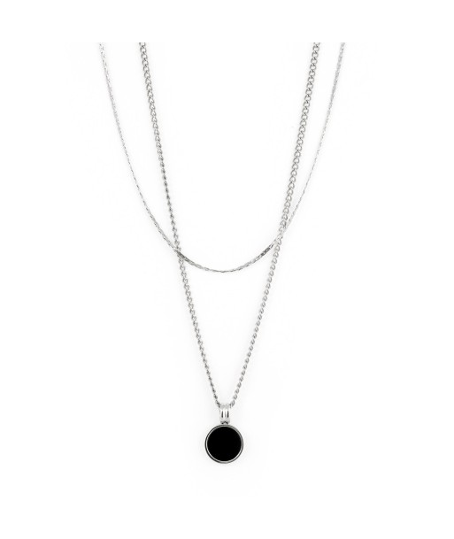 Billie Necklace - Silver en linge