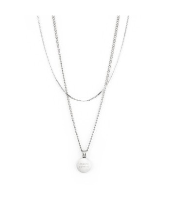 Billie Necklace - Silver en linge