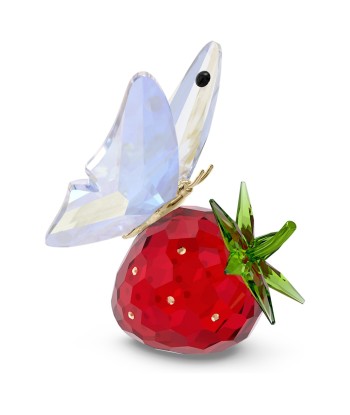 Swarovski Butterfly & Strawberry Figurine les muscles