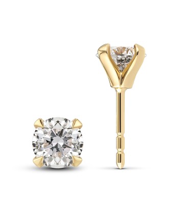 Solitaire earrings Venice - with lab-grown diamonds en ligne des produits 