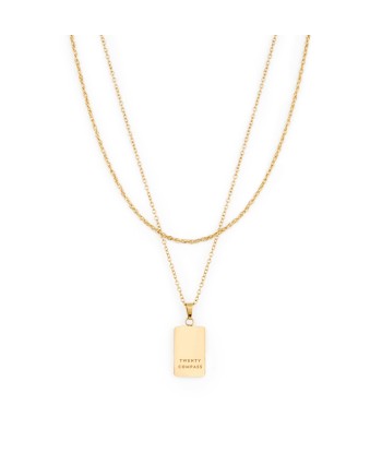 Work of Art Necklace - Gold outlet