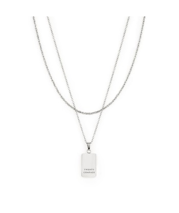 Work of Art Necklace - Silver sur le site 